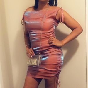 Womens multi color changing dress